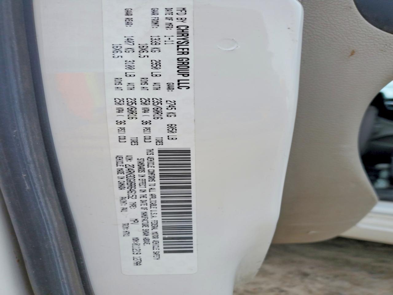 2011 Dodge Grand Caravan Mainstreet
