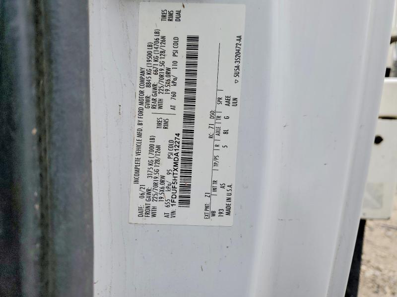 2021 Ford F550 Super Duty
