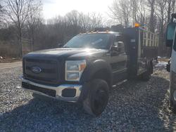 Ford salvage cars for sale: 2012 Ford F550 Super Duty Dump Truck