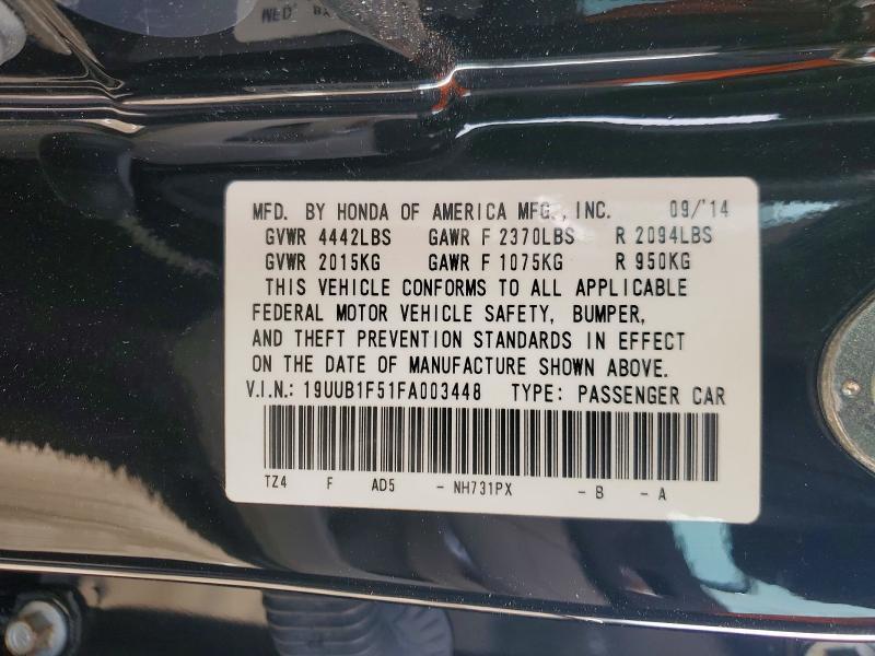 2015 Acura Tlx Tech