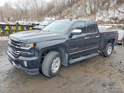 Salvage trucks for sale at Marlboro, NY auction: 2018 Chevrolet Silverado K1500 LTZ