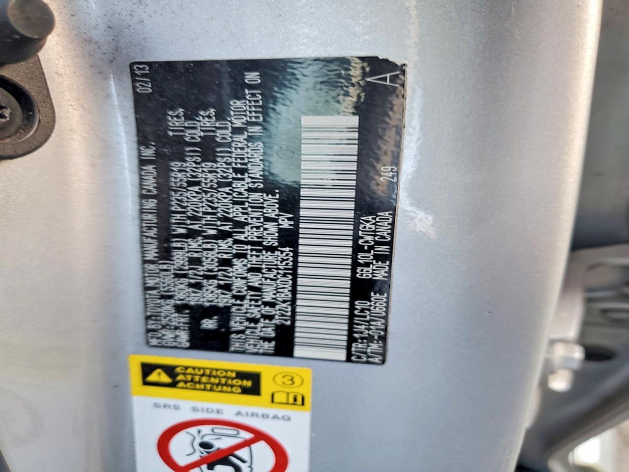 2013 Lexus Rx 350 Base