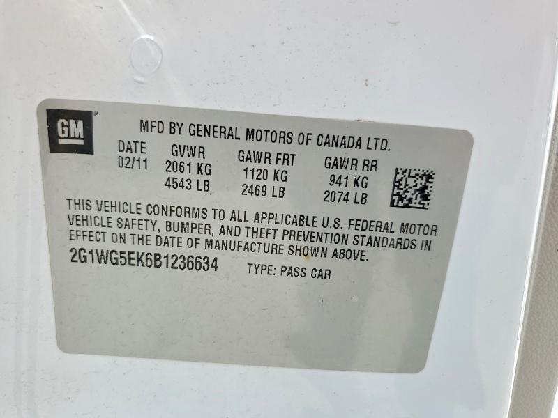 2011 Chevrolet Impala lt