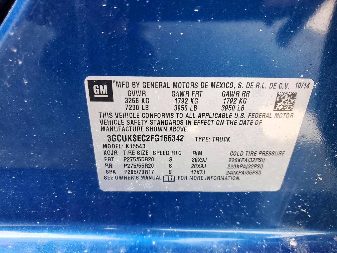 2015 Chevrolet Silverado K1500 LTZ