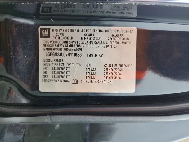 2007 Hummer H2 Adventure