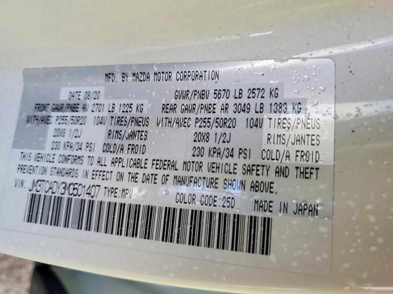 2021 Mazda Cx-9 Grand Touring