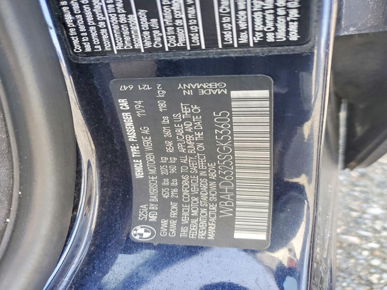 1995 BMW 525 i Automatic