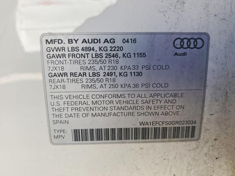2016 Audi Q3 Premium Plus