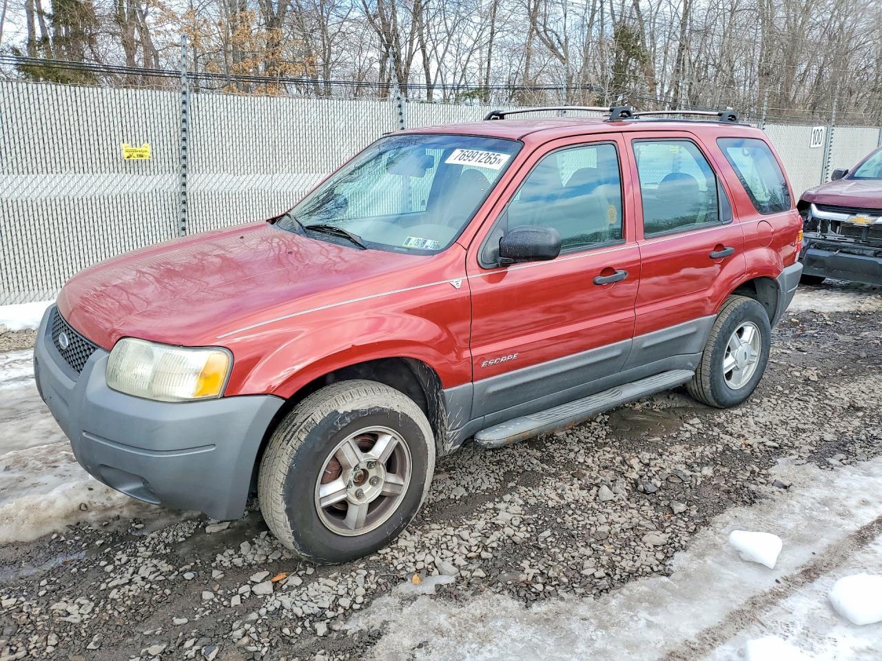 2001 Ford Escape xls