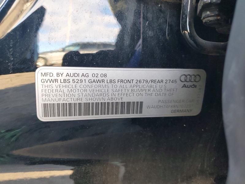 2008 Audi A6 3.2 Quattro