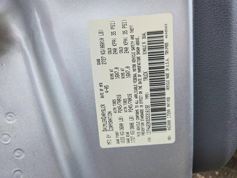 2005 Dodge Dakota st