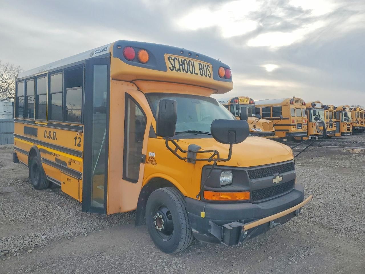 2013 Chevrolet 2013 Collins Bantam G4500-School Bus