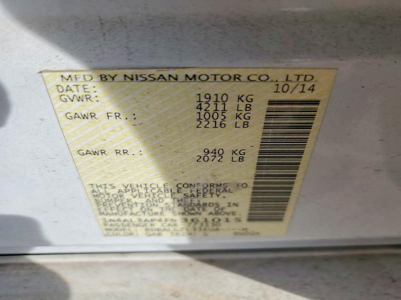 2015 Nissan Altima 2.5