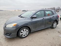 Salvage cars for sale from Copart Wayland, MI: 2009 Toyota Corolla Matrix s