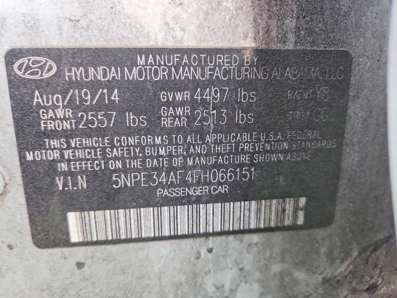 2015 Hyundai Sonata Limited