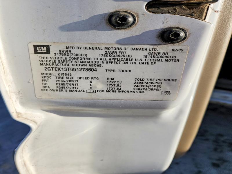 2005 GMC New Sierra K1500
