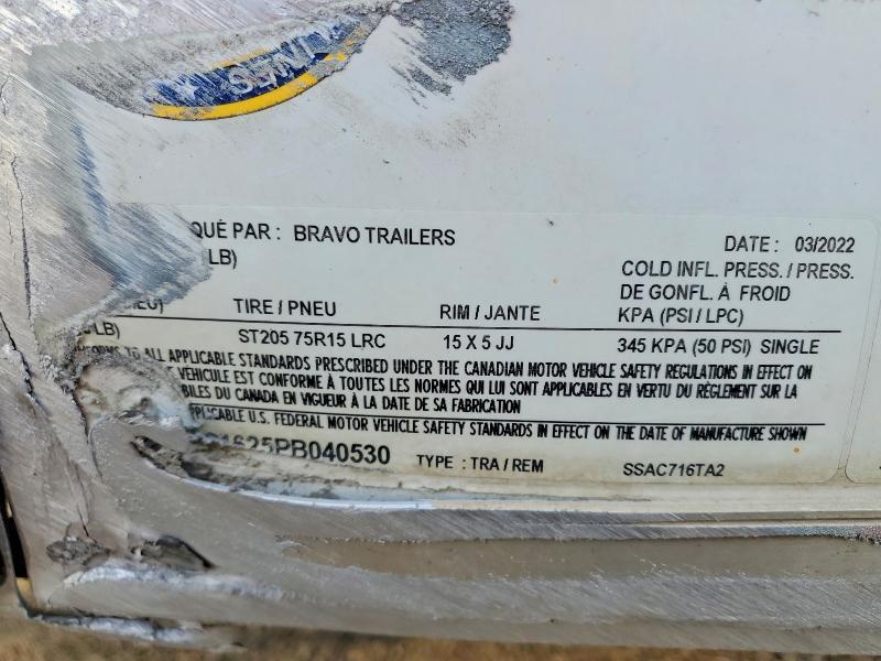 2023 Bravo SSAC716TA2 Enclosed Cargo Trailer