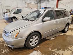 KIA Vehiculos salvage en venta: 2009 KIA Sedona lx