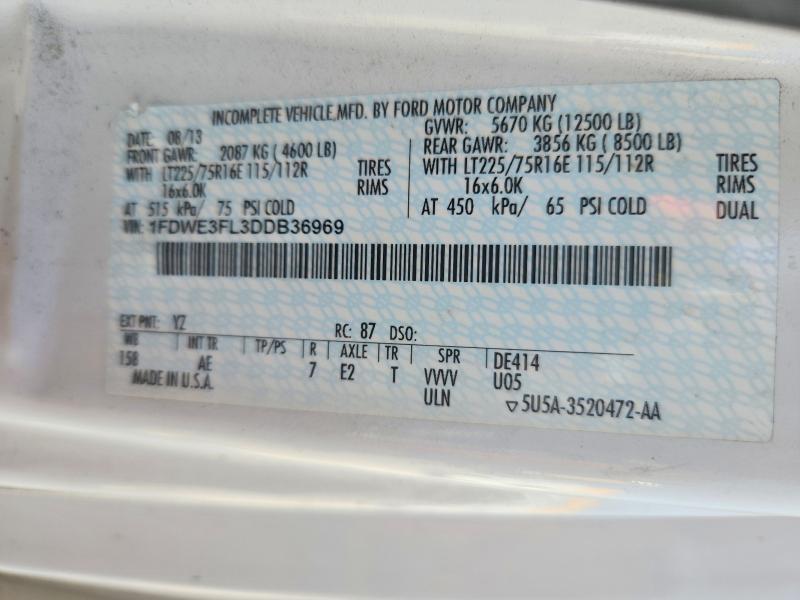 2013 Ford E350 BOX Truck