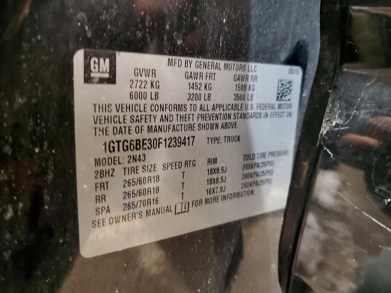 2015 GMC Canyon sle