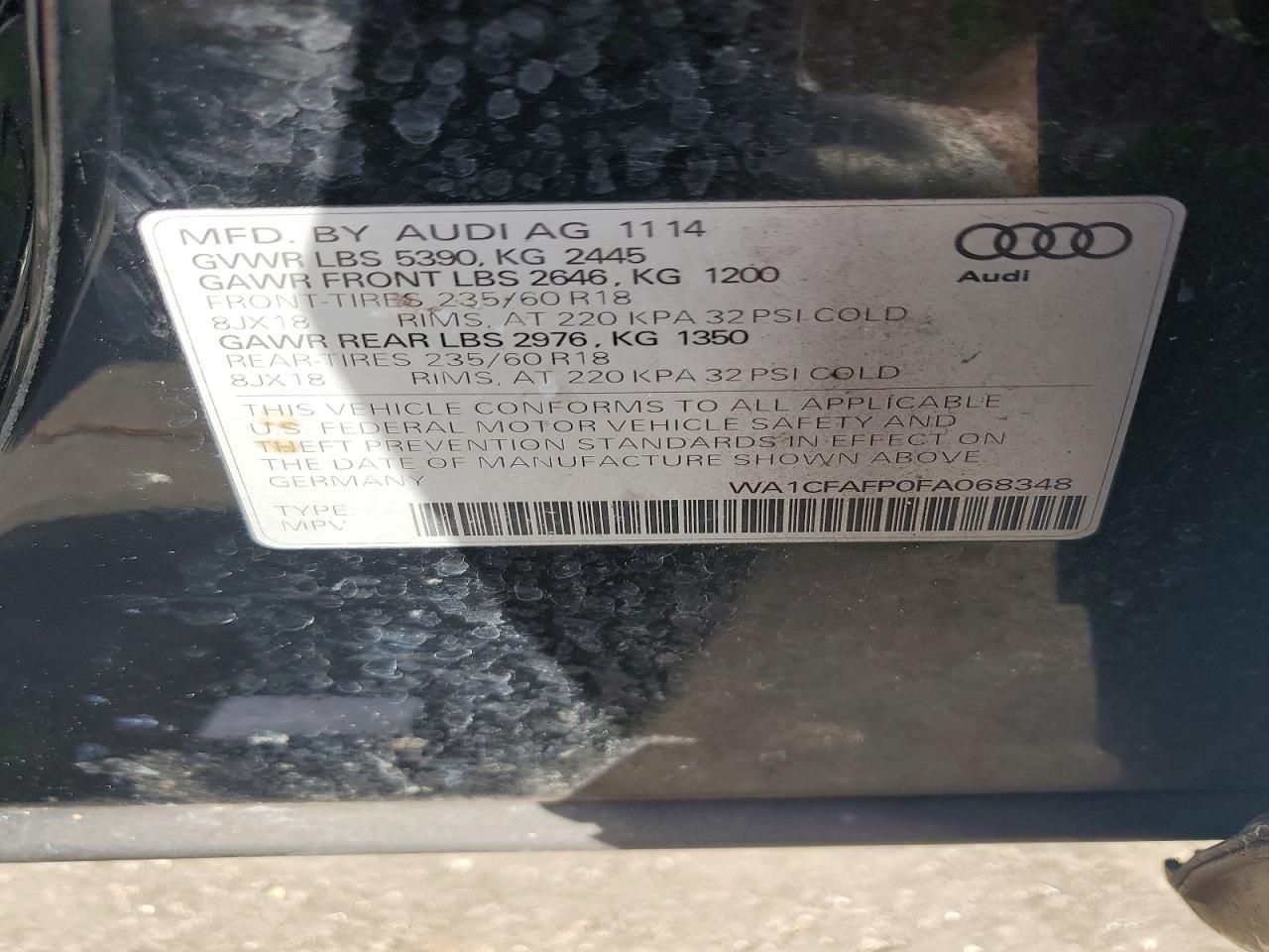 2015 Audi Q5 Premium