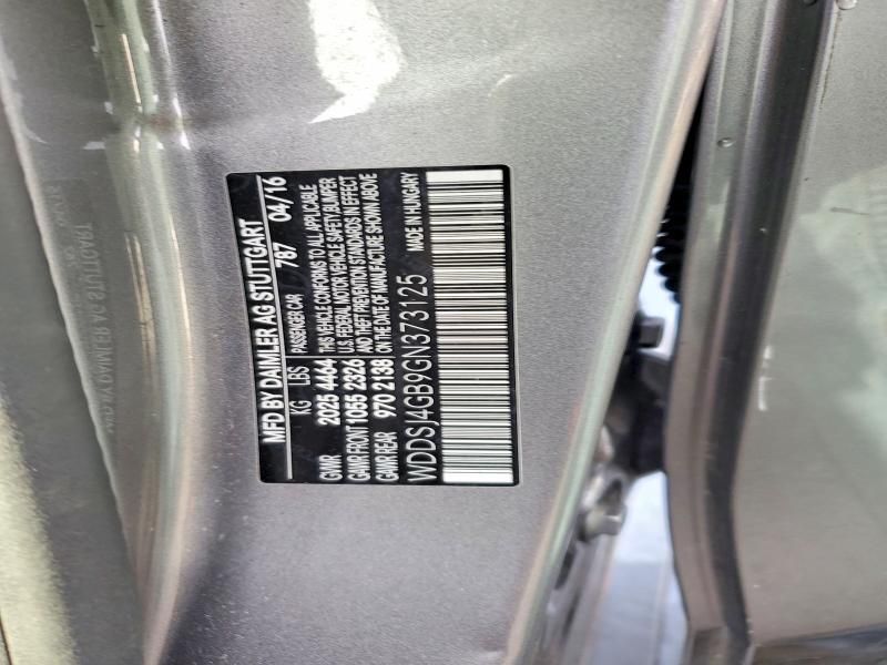 2016 Mercedes-Benz Cla 250 4matic