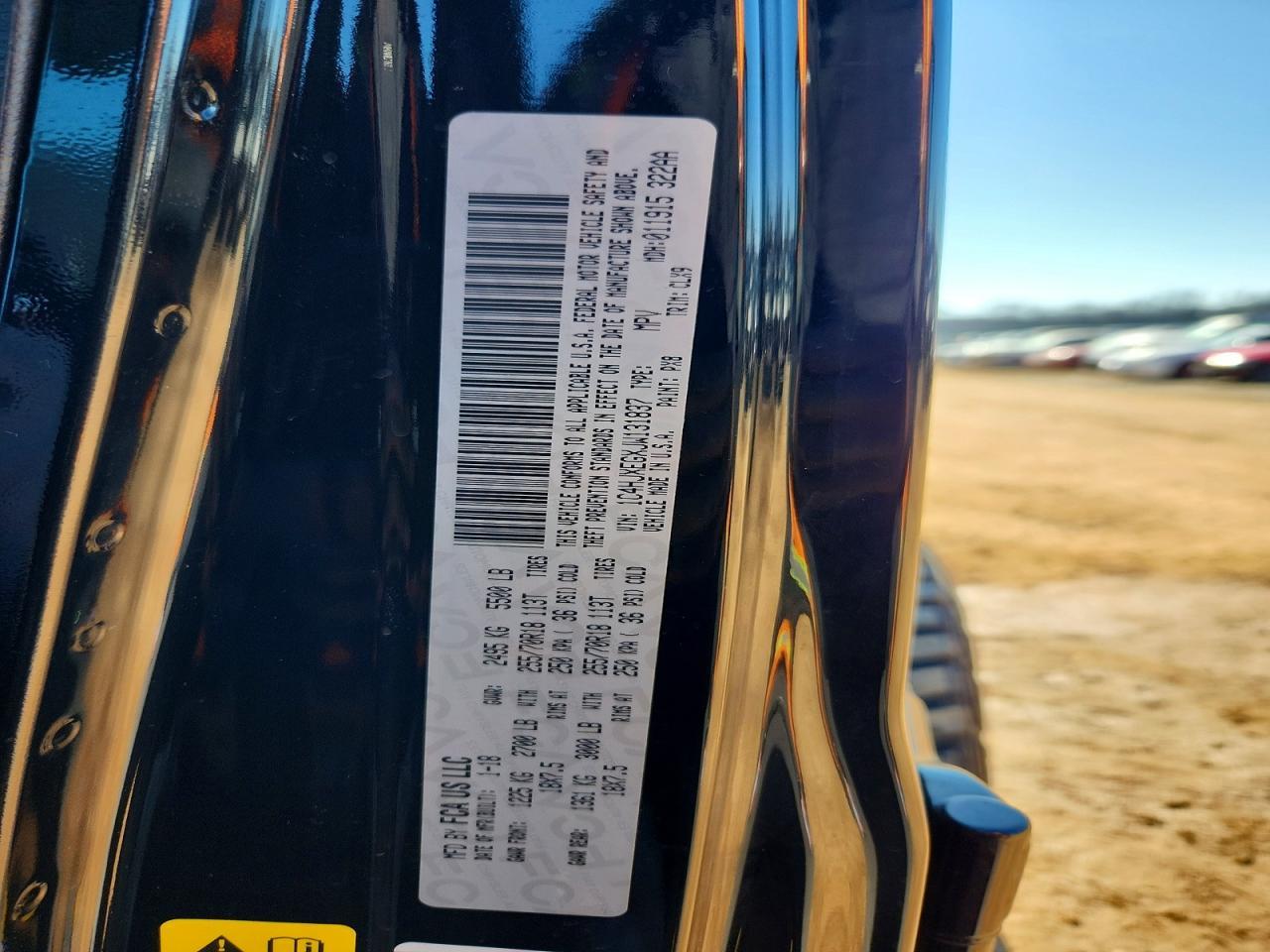 2018 Jeep Wrangler Unlimited Sahara