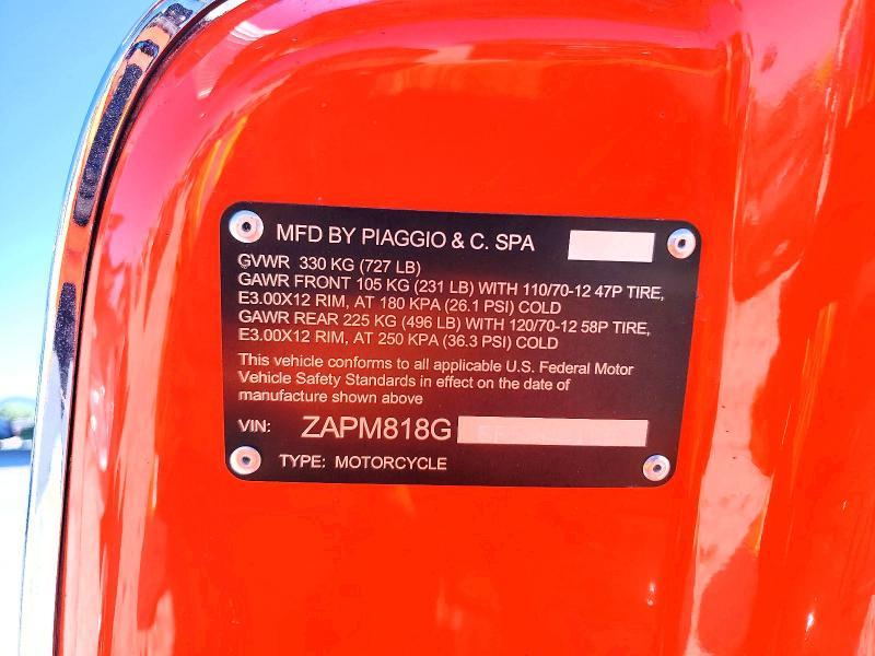 2023 Vespa PRIMAVERA/SPRINT 150