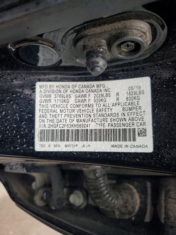 2019 Honda Civic lx