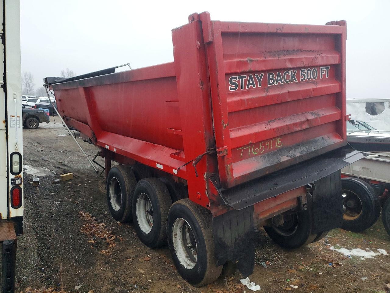 1978 Urwi Unknown-END Dump Trailer