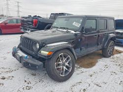 Jeep salvage cars for sale: 2024 Jeep Wrangler 4XE