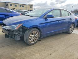 Hyundai salvage cars for sale: 2019 Hyundai Elantra sel