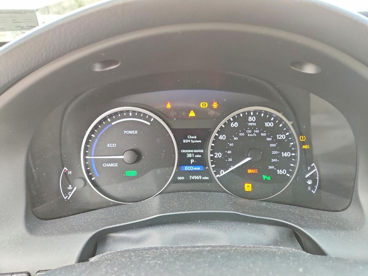 2015 Lexus Es 300h Base