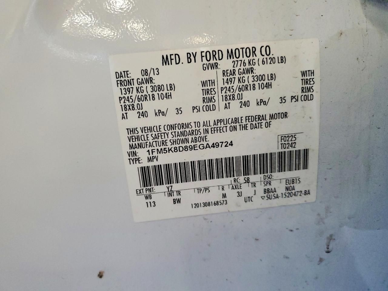 2014 Ford Explorer xlt