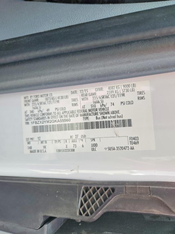 2016 Ford Transit T-350