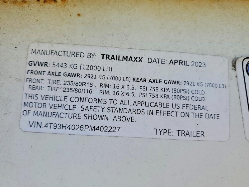 2023 Trailmaxx 40' Goosen-Equipment Trailer