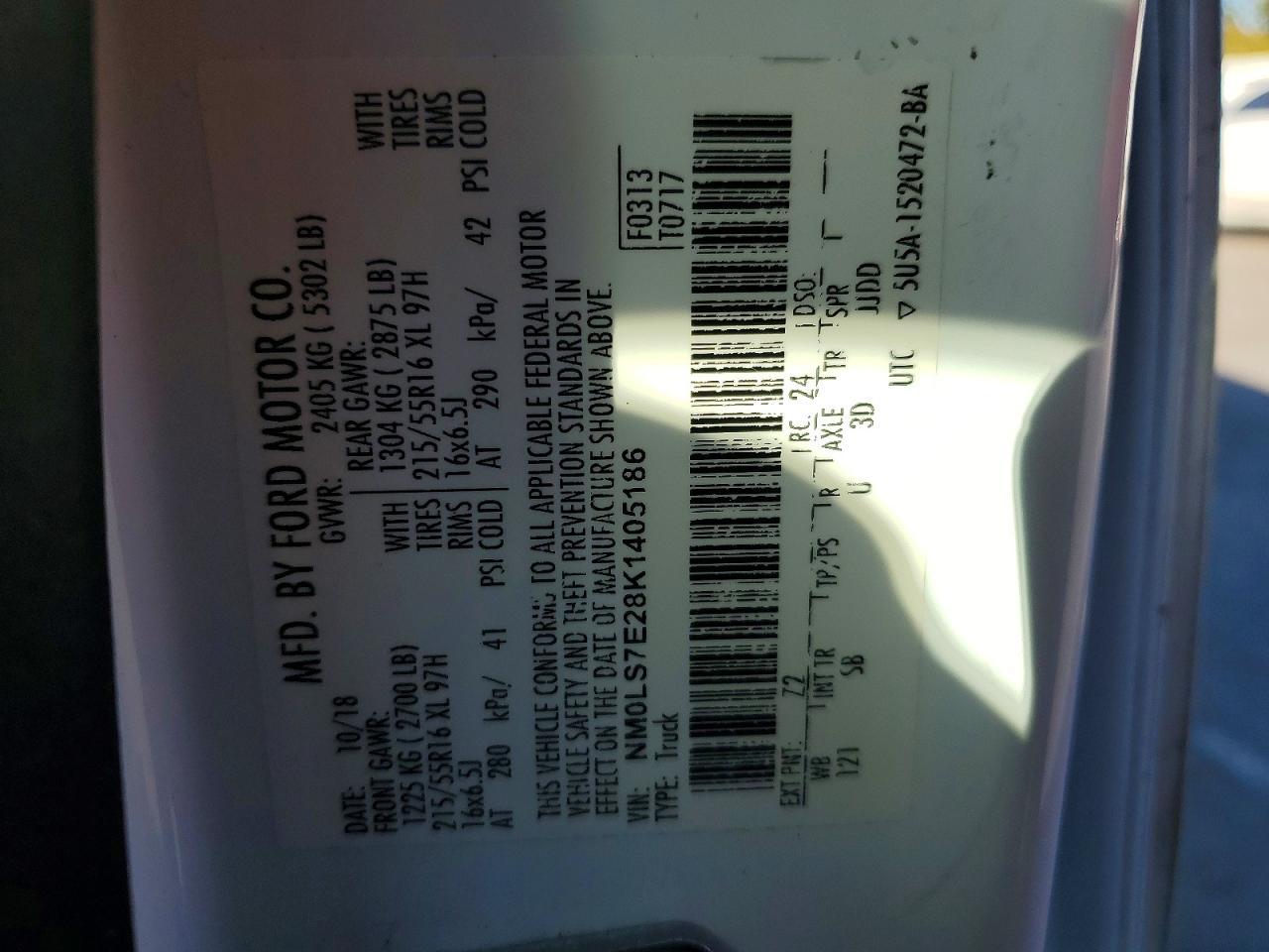 2019 Ford Transit Connect Delivery Van