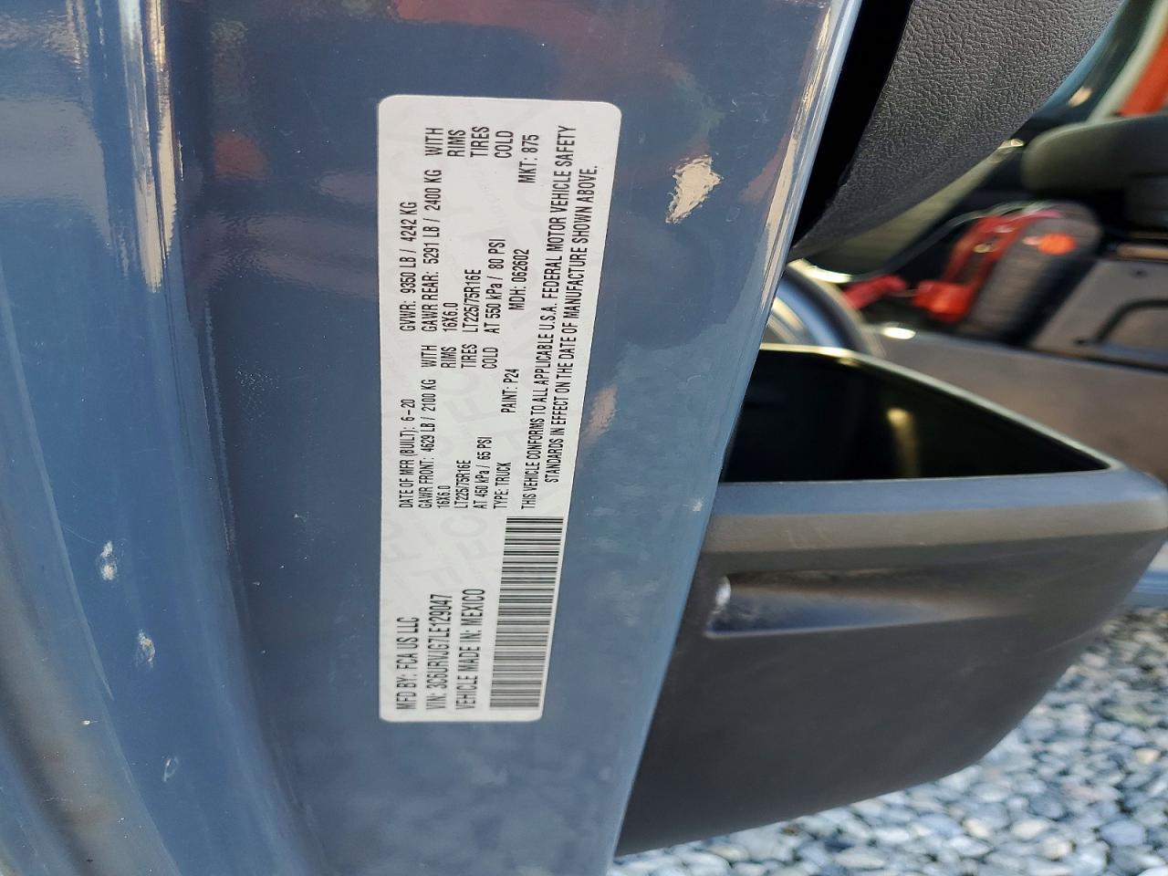 2020 Dodge RAM Promaster 3500 Delivery Van