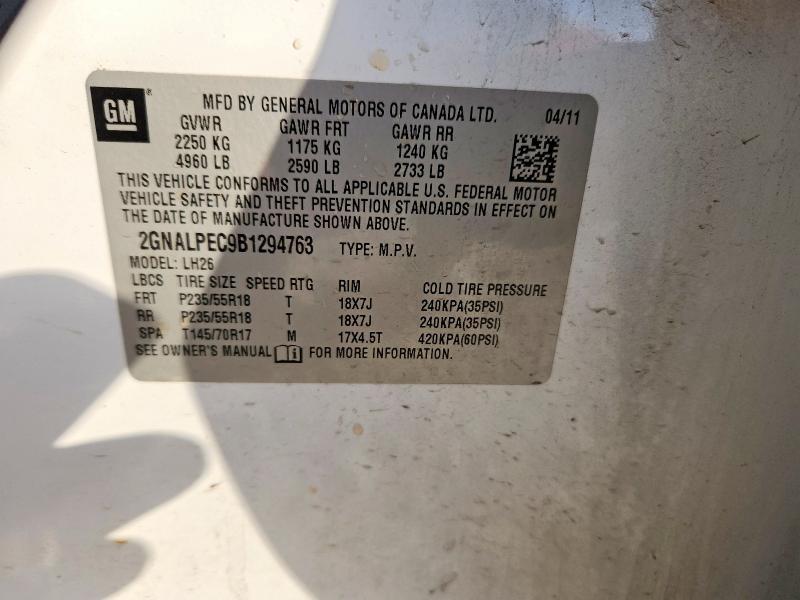 2011 Chevrolet Equinox lt