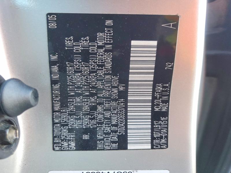 2005 Toyota Sienna xle Limited 7 Passenger