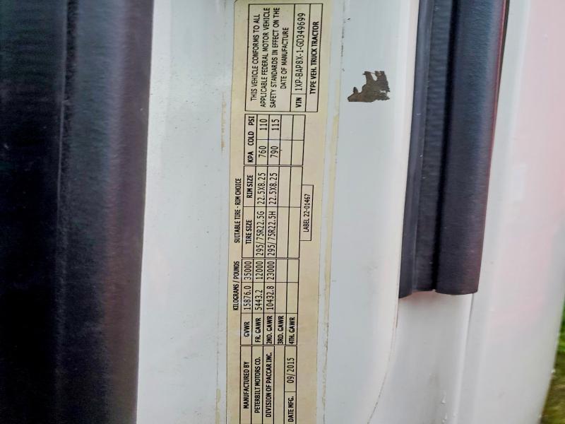 2016 Pntw 579-semi Truck