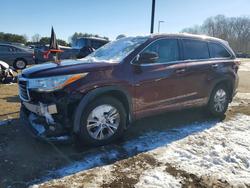 2014 Toyota Highlander xle for sale in East Granby, CT