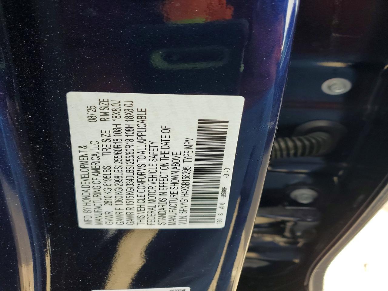 2025 Honda Pilot exl