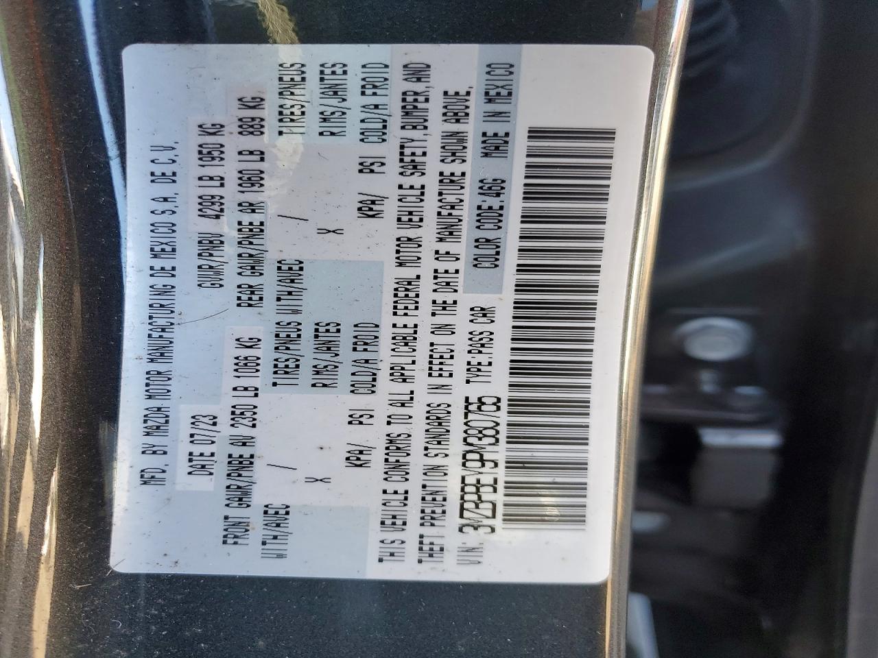 2023 Mazda 3 Premium Plus