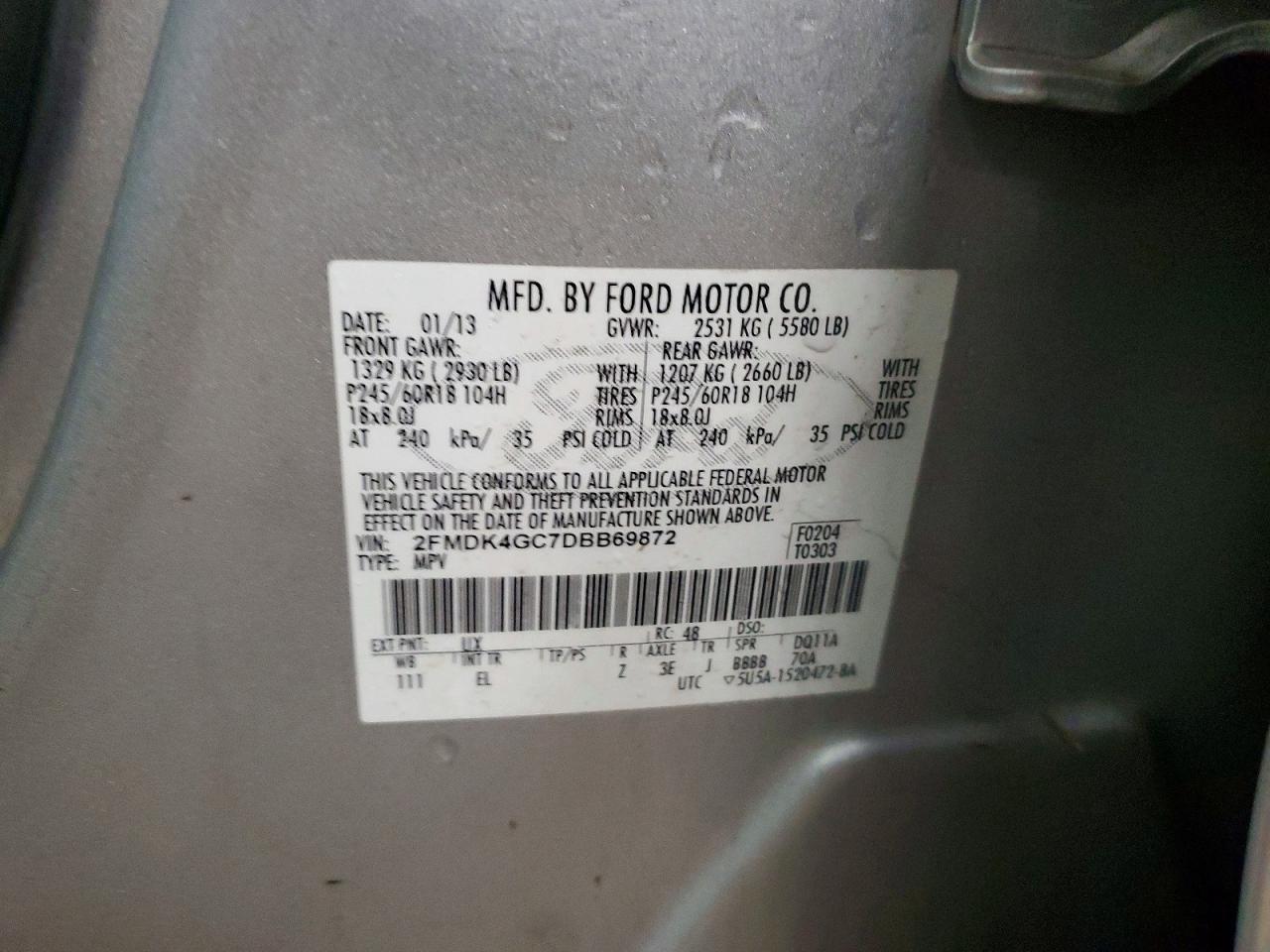 2013 Ford Edge se