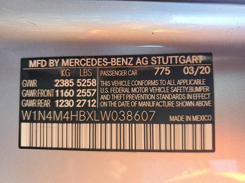 2020 Mercedes-Benz Glb 250 4matic