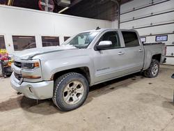 Salvage trucks for sale at Blaine, MN auction: 2017 Chevrolet Silverado