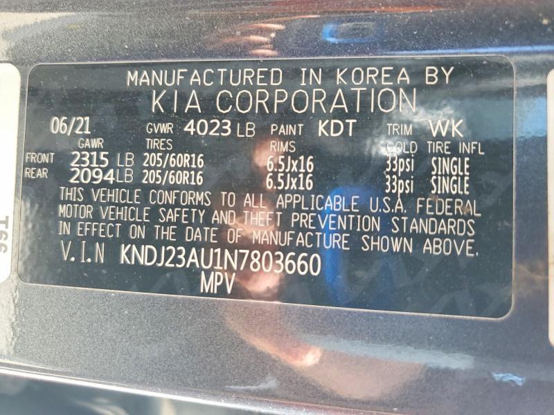 2022 KIA Soul lx