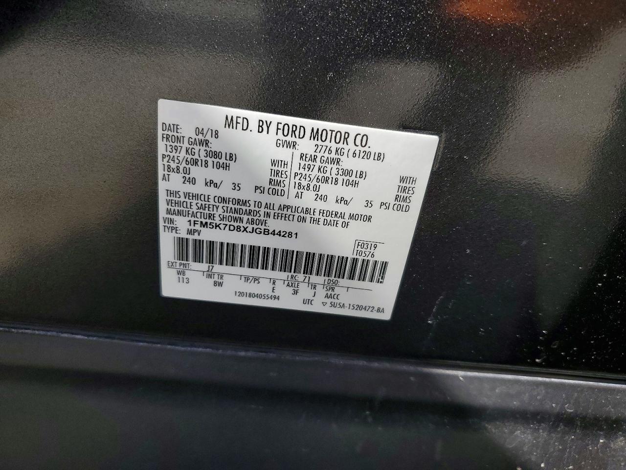 2018 Ford Explorer xlt