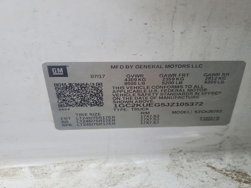 2018 Chevrolet Silverado K2500 Heavy Duty